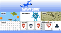 Desktop Screenshot of bluefoxgames.com